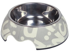 73686 NOBBY Dog Melamine bowl "Letter" S: 14 x 4,5 cm, 160 ml - PetsOffice