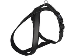 80573-05 NOBBY Comfort Harness "Cover" black waist: 70-100 cm; w: 25/35 mm - PetsOffice