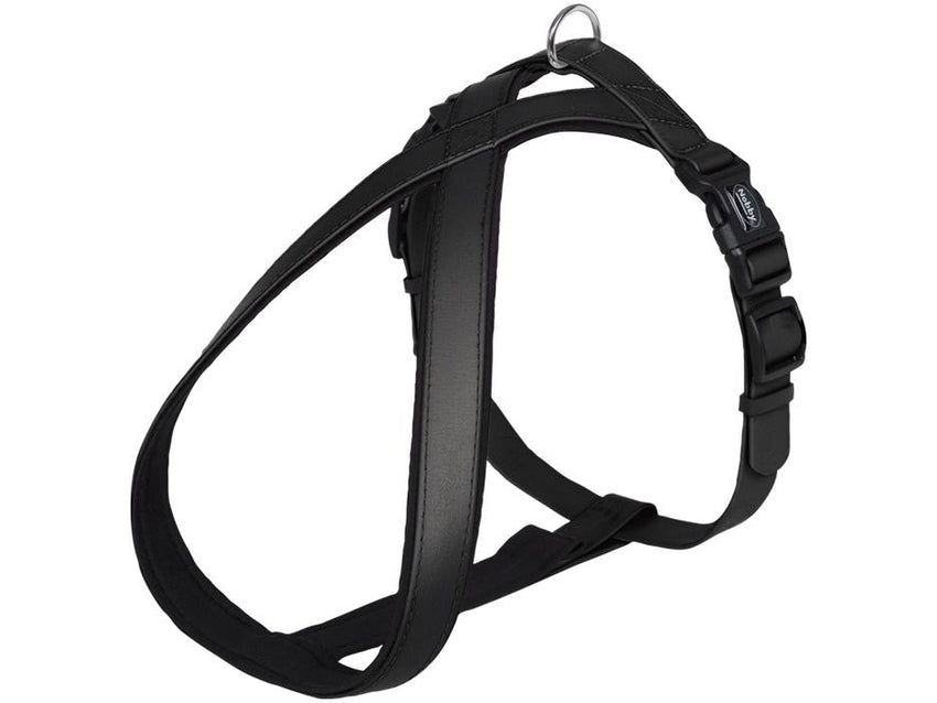 80567-05 NOBBY Comfort Harness "Cover" black waist: 30-40 cm; w: 20/30 mm - PetsOffice