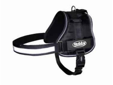 80583-05 NOBBY Harness "SEGURO" black waist: 72-90 cm; W: 40 mm - PetsOffice