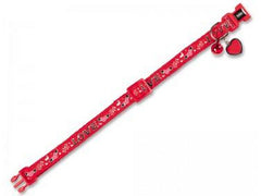 77905 NOBBY Cat collar "LOVE" red - PetsOffice