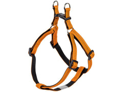 78506-04 NOBBY Harness "Soft Grip" orange chest: 30-40 cm; w: 10 mm - PetsOffice