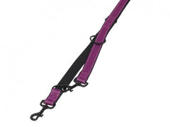 74791-38 NOBBY Training leash purple/black l: 200 cm; w: 20/25 mm - PetsOffice
