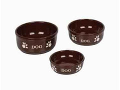 73433 NOBBY Dog ceramic bowl "DOG" - PetsOffice