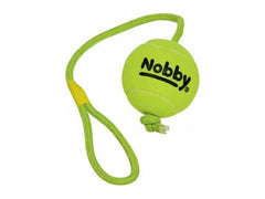60490 NOBBY Tennisball with throw rope