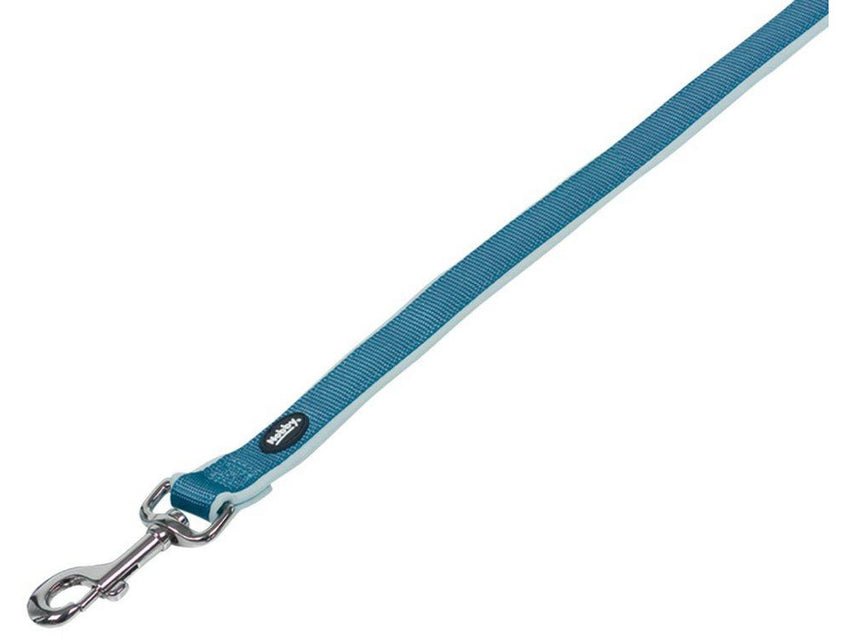 80526-32 NOBBY Leash "Classic Preno" light blue/light blue L: 120 cm; W: 20/25 mm - PetsOffice