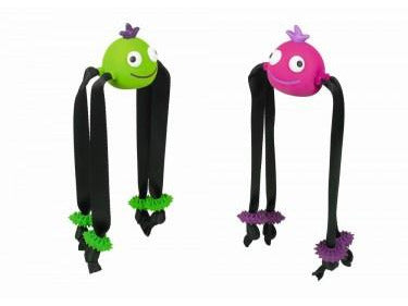 67421 NOBBY Latex Spider 2 colors assorted 6,5 cm (20 cm legs) - PetsOffice