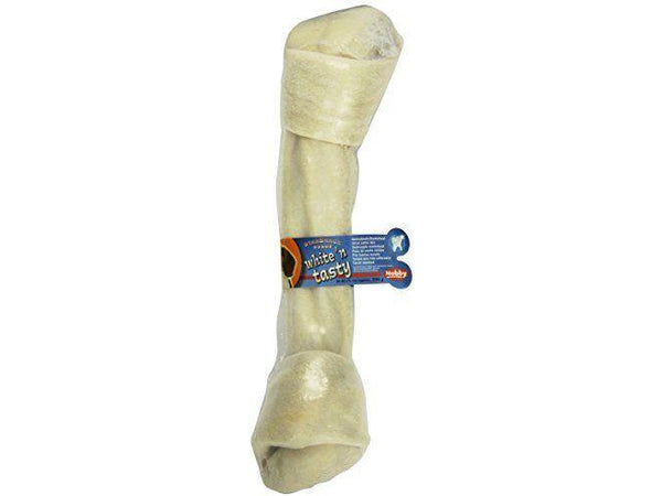 68014 NOBBY White´n Tasty knotted bone 390g 40cm - PetsOffice
