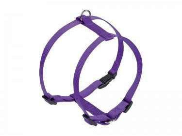 73164-38 NOBBY Harness "Classic" purple chest: 14/20 cm; w: 10 mm - PetsOffice