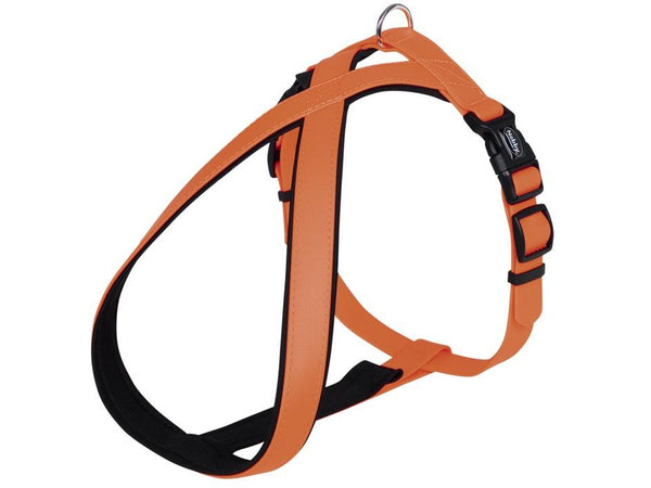 80569-04 NOBBY Comfort Harness "Cover" neon orange waist: 40-60 cm; w: 25/35 mm - PetsOffice
