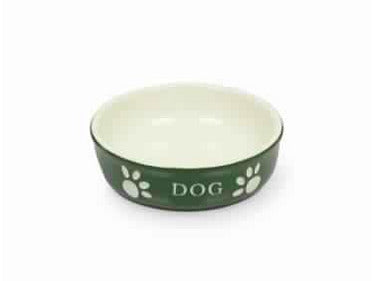 73315 NOBBY Dog ceramic bowl "DOG" - PetsOffice