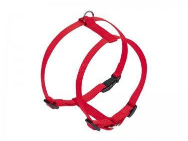 73165-01 NOBBY Harness "Classic" red chest: 20/35 cm; w: 10 mm - PetsOffice
