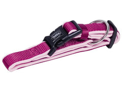 80522-64 NOBBY Collar "Classic Preno" rasberry/pink L: 30-45 cm; W: 20/25 mm