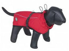 66113 NOBBY Dog coat "ULAN" red 80 cm - PetsOffice