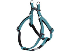 78506-34 NOBBY Harness "Soft Grip" turquoise chest: 30-40 cm; w: 10 mm - PetsOffice