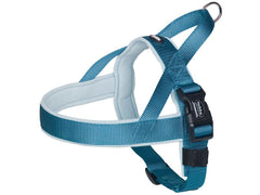 80531-32 NOBBY NORWEGIAN Harness "Classic Preno" light blue/light blue L: 38-50 cm + 36 cm; W: 20/25 mm - PetsOffice