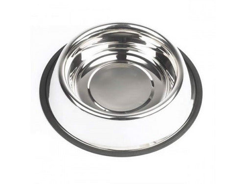 72816 NOBBY Stainless steel bowl, anti slip - PetsOffice