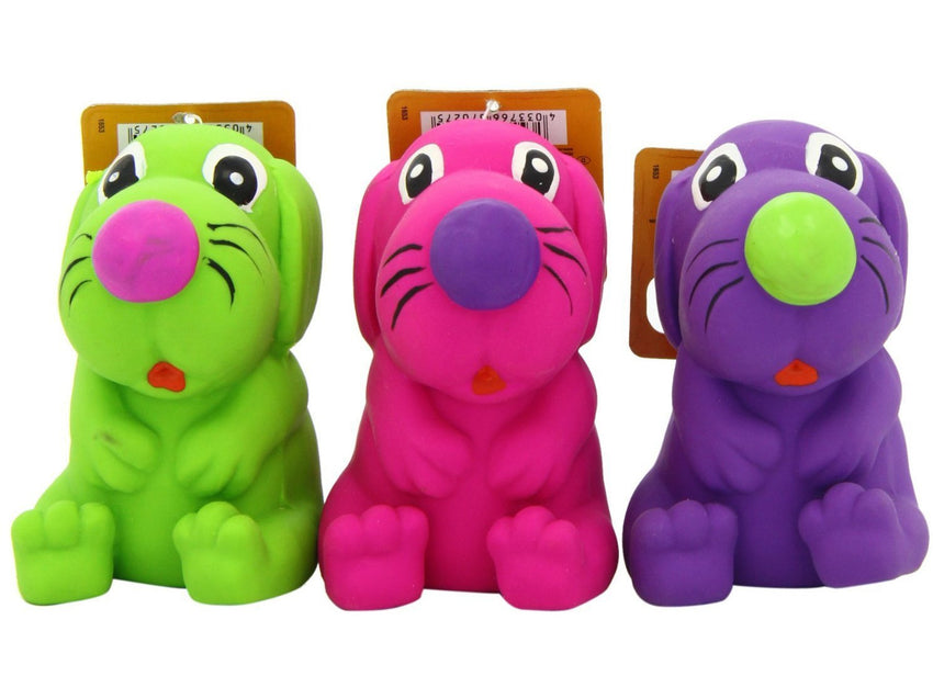 67027 NOBBY Latex Toy Dogs - PetsOffice