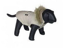 66704 NOBBY Dog coat "LIAM" beige 23 cm - PetsOffice