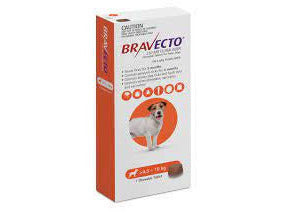 Bravecto for Ticks And Fleas 250mg 4.5kg-10kg (1 Chew)