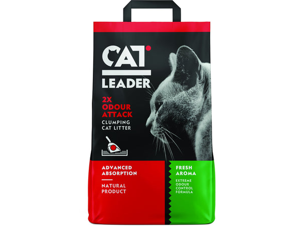 CAT LEADER Premium Clumping cat litter 5Kg