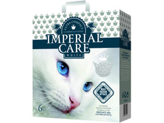 IMPERIAL CARE WHITE premium clumping cat litter MAX ODOUR ATTACK JASMINE AROMA 6L