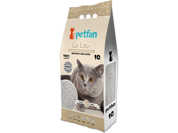 PETFAN Clumping Cat Litter Natural 10L