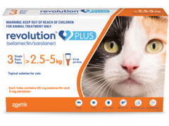 Revolution Plus for Cats 2.5-5Kg (1 Dose)