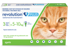 Revolution Plus for Cats 5-10Kg (1 Dose)