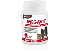 Vetiq MegaVit 30 Tablets - PetsOffice