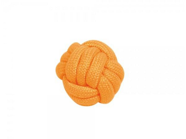 60343 NOBBY Rope Toy "NEON", Ropeball orange 6,5 cm - PetsOffice