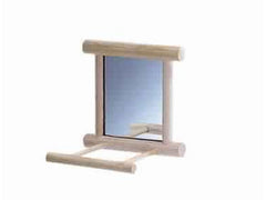 31517 NOBBY Mirror with landing place 10 x 10 cm - PetsOffice