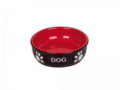 73430 NOBBY Dog ceramic bowl "DOG" - PetsOffice