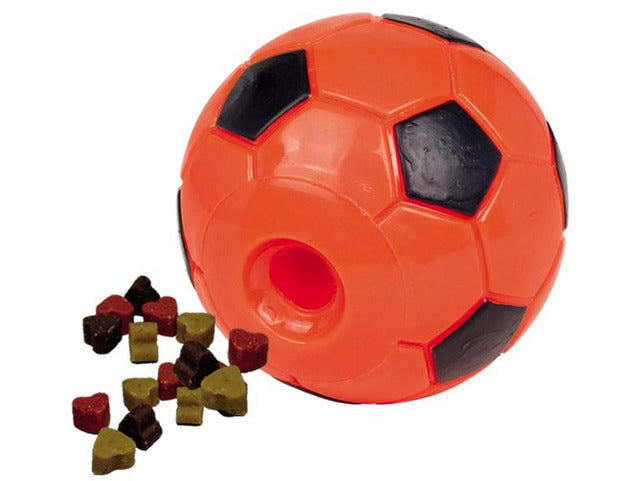 60316 NOBBY TPR Snack-soccer ball orange 12,5 cm