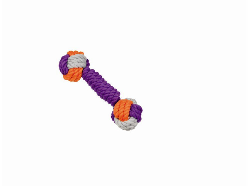 67160 NOBBY Rope Toy, Rope "DUMBBELL" 26 cm - PetsOffice