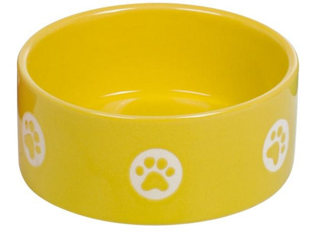 73622 NOBBY Ceramic bowl "TASSU" yellow Ø 15,0 X 6,0 cm