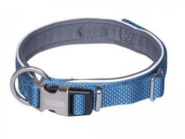80631-06 NOBBY Collar "Classic Preno Royal" blue L: 45-55 cm; W: 25/35 mm - PetsOffice