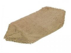 70995-02 NOBBY Dirt trap and towel "DRY & CLEAN" beige 81 x 35 cm - PetsOffice