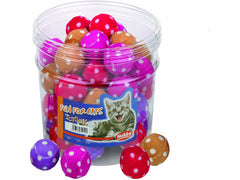 71914 Toy Box Cat Fabric ball dotted 4 cm