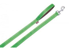 78516-84 NOBBY Leash "Soft Grip" light green / brown l: 120 cm; w: 25 mm - PetsOffice