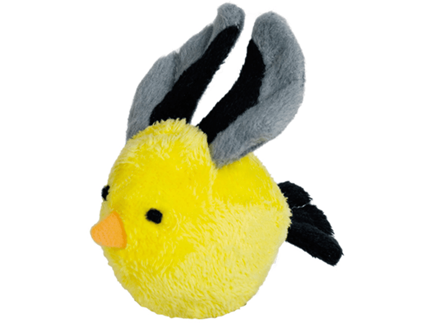 67554 NOBBY Plush BIRD with rattle - PetsOffice