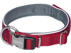 80631-01 NOBBY Collar "Classic Preno Royal" red L: 45-55 cm; W: 25/35 mm - PetsOffice