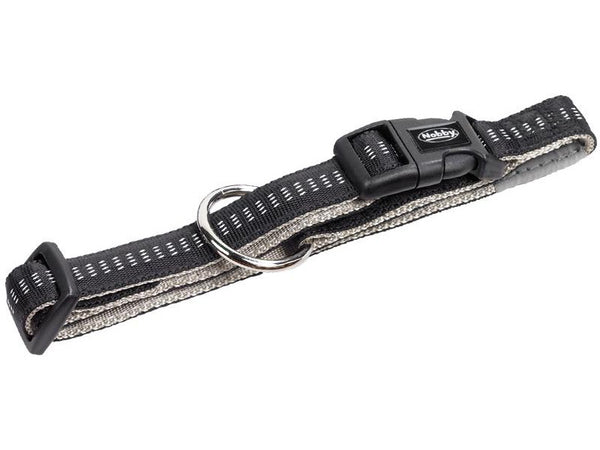 78513-05 NOBBY Collar "Soft Grip" black l: 50/65 cm; w: 25 mm - PetsOffice