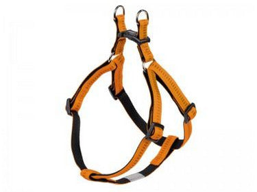 78521-04 NOBBY Harness "Soft Grip" orange chest: 50/72 cm; w: 20 mm - PetsOffice