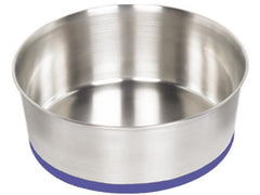 73275 NOBBY Dog Stainless steel bowl HEAVY, anti slip  27,0 cm 3,90 ltr