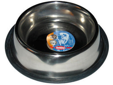 72818 NOBBY Stainless steel bowl, anti slip - PetsOffice