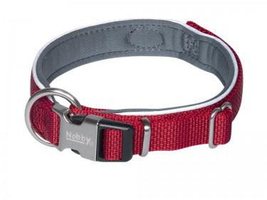 80632-01 NOBBY Collar "Classic Preno Royal" red L: 54-65 cm; W: 25/35 mm - PetsOffice