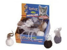 66852 NOBBY fabric ball with rattle 6 cm, with Catnip - PetsOffice