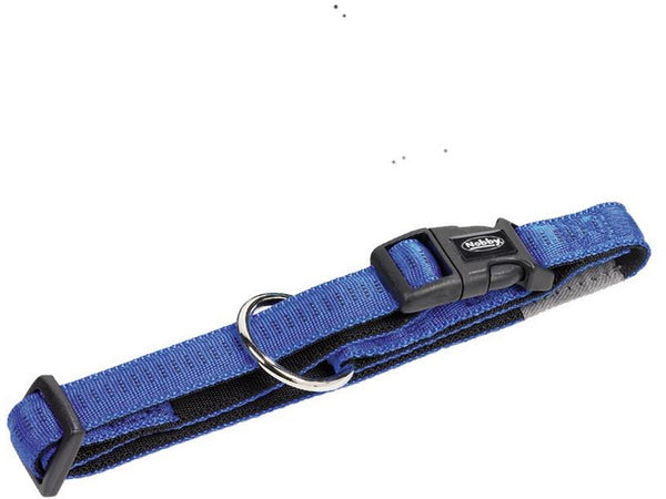78513-06 NOBBY Collar "Soft Grip" blue l: 50/65 cm; w: 25 mm - PetsOffice