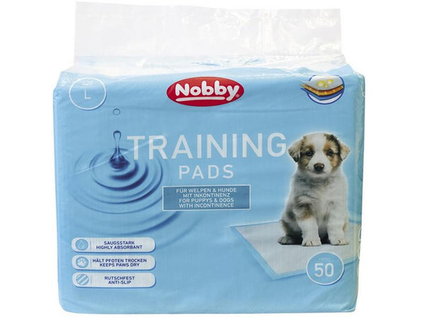 57157 NOBBY Doggy Trainer Pads 50 pcs L - 60 x 60 cm - PetsOffice